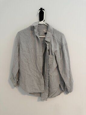 Universal Thread Oversized Chambray Shirt XS